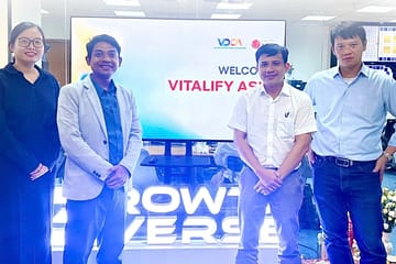 Buổi trao đổi giữa Vitalify Asia và ông Võ Thanh Mỹ - đại diện Chi hội Truyền thông Số phía Nam (SVDCA) đồng thời là CEO Navee Agency