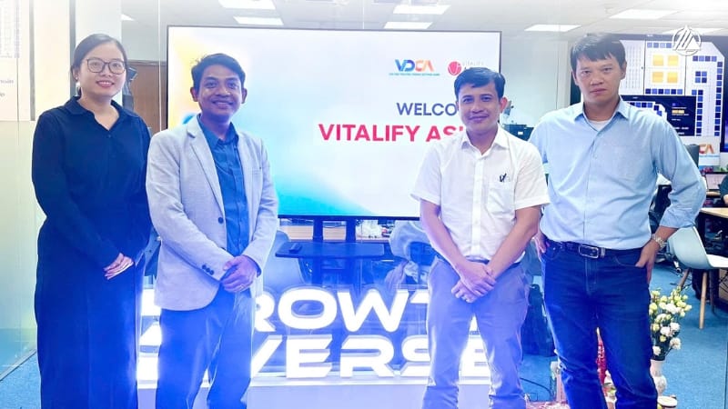 Buổi trao đổi giữa Vitalify Asia và ông Võ Thanh Mỹ - đại diện Chi hội Truyền thông Số phía Nam (SVDCA) đồng thời là CEO Navee Agency